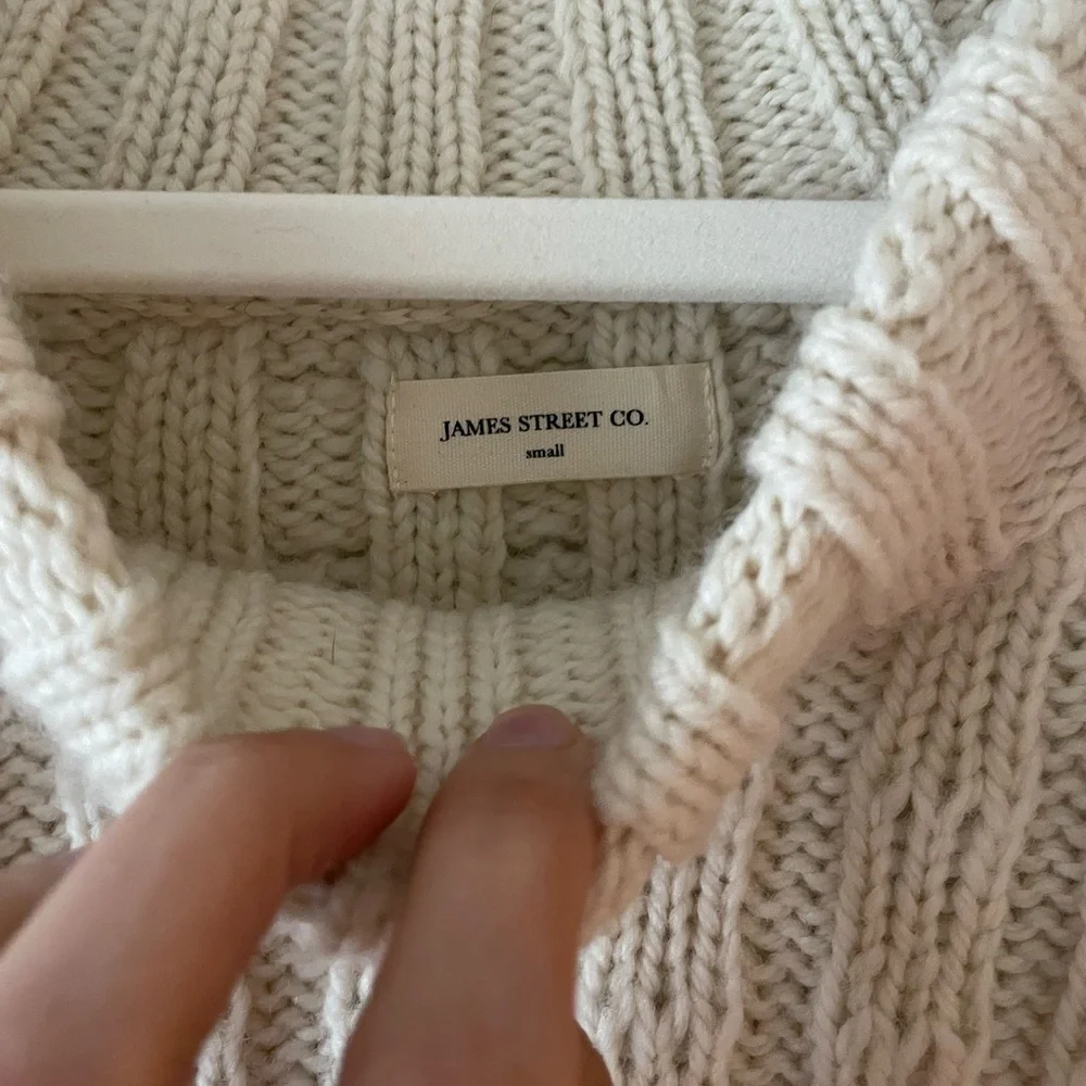 ❤️sold❤️ James Street Co | Faye Cream Knit Sweater - Picture 8 of 8